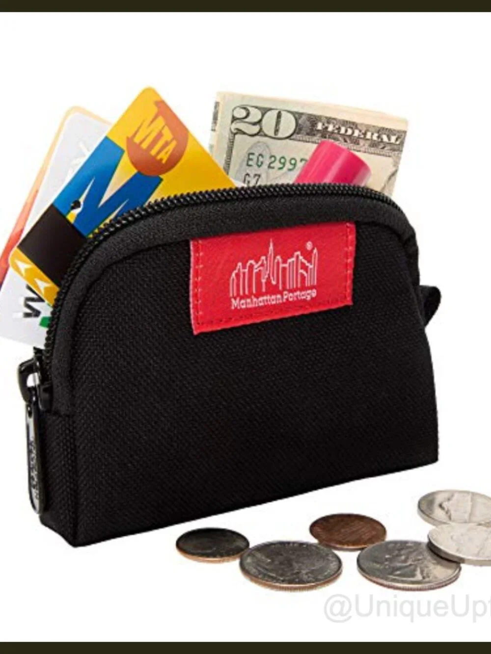 CORDURA Coin Purse Zipper Pouch Compact Water Resistant Everyday Carry